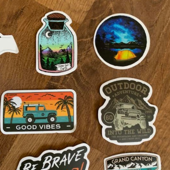 20 Outdoor/National Park Stickers - Picture 4 of 11